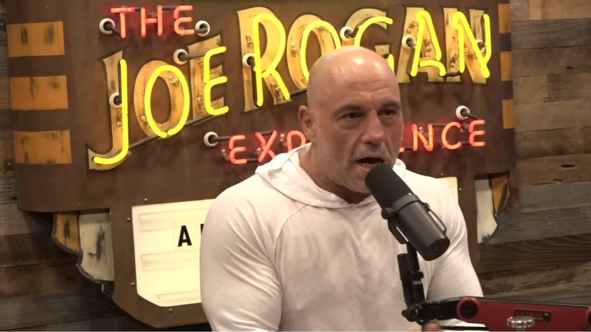 Joe Rogan at the Joe Rogan Experience podcast