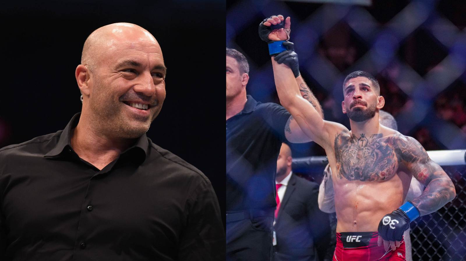 Joe Rogan fanboys over UFC superstar Ilia Topuria’s INSANE pad-hitting skills