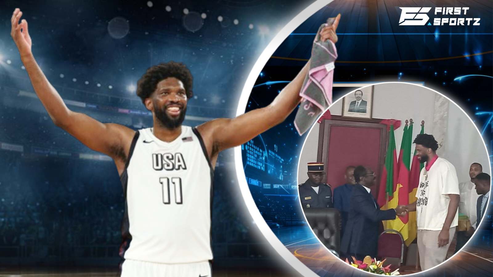 Joel Embiid honored with with ‘Order of Valor’ medal from Cameroon days after winning gold medal for Team USA