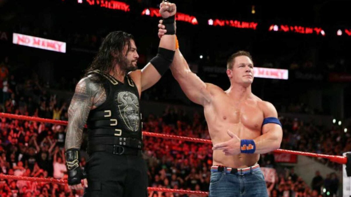 John Cena Roman Reigns