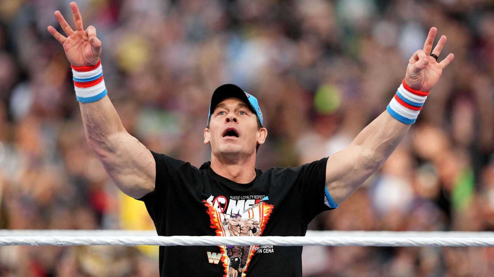 John Cena confirms the number of WWE appearances he will make around the world during his farewell tour in 2025