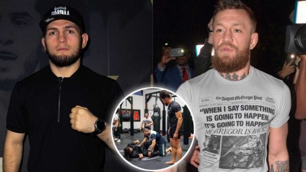 Johnny Walker was seen training in Khabib Nurmagomedov's in place of Conor McGregor's gym