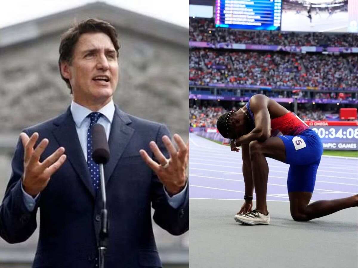 Justin Trudeau MOCKS sidelined Noah Lyles after gold medal in 4x100m race at Paris Olympics