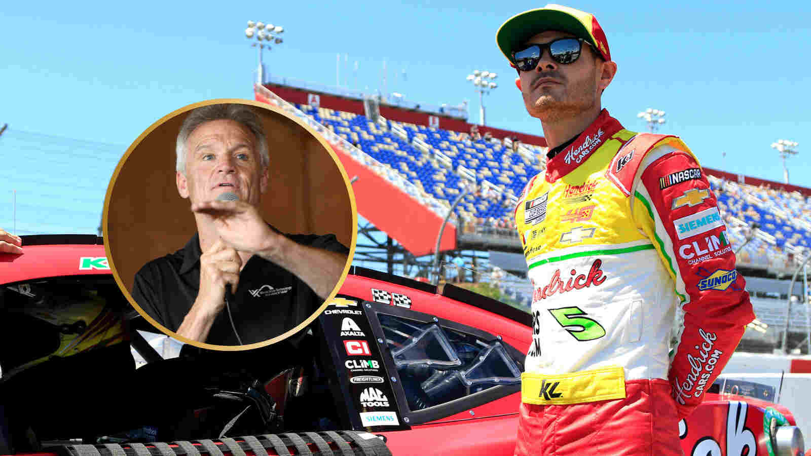 Kenny Wallace asserts Kyle Larson “is a gift from God above”