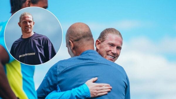 Kevin De Bruyne & Pep Guardiola