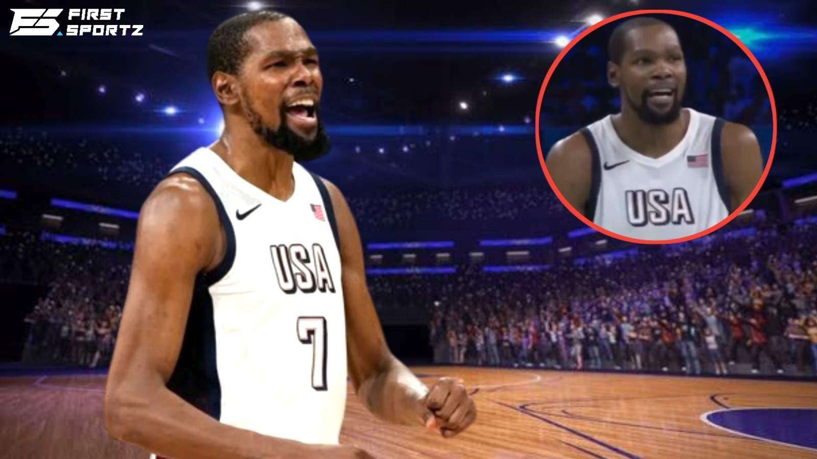 WATCH: “Y’all n**gas ain’t tough!” – Kevin Durant trash-talks South Sudan team at Paris Olympics