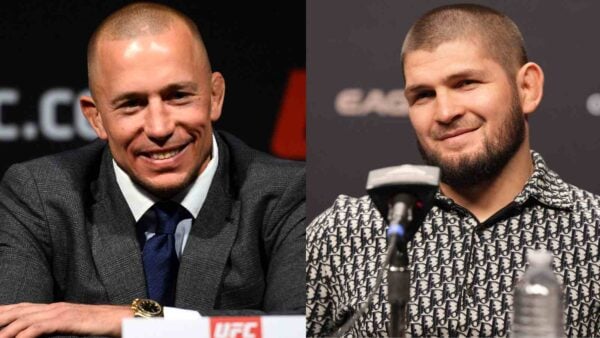 Khabib Nurmagomedov shares he turned his Georges St-Pierre to a fan of him