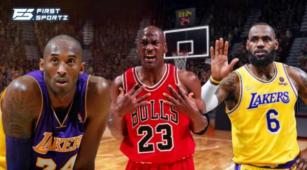 Kobe Bryant, Michael Jordan and LeBron James