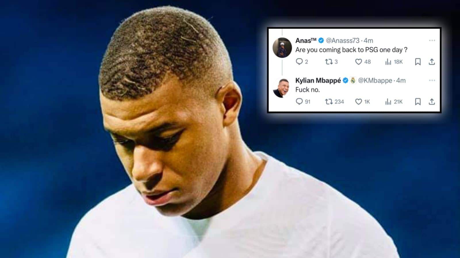 Kylian Mbappe insults PSG, mocks Manchester City as HACKED posts on X go viral