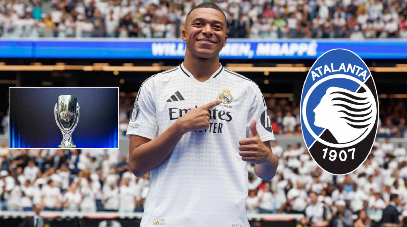 “The first of many”- Fans THRILLED as Kylian Mbappe set to win a trophy in first ever game for Real Madrid