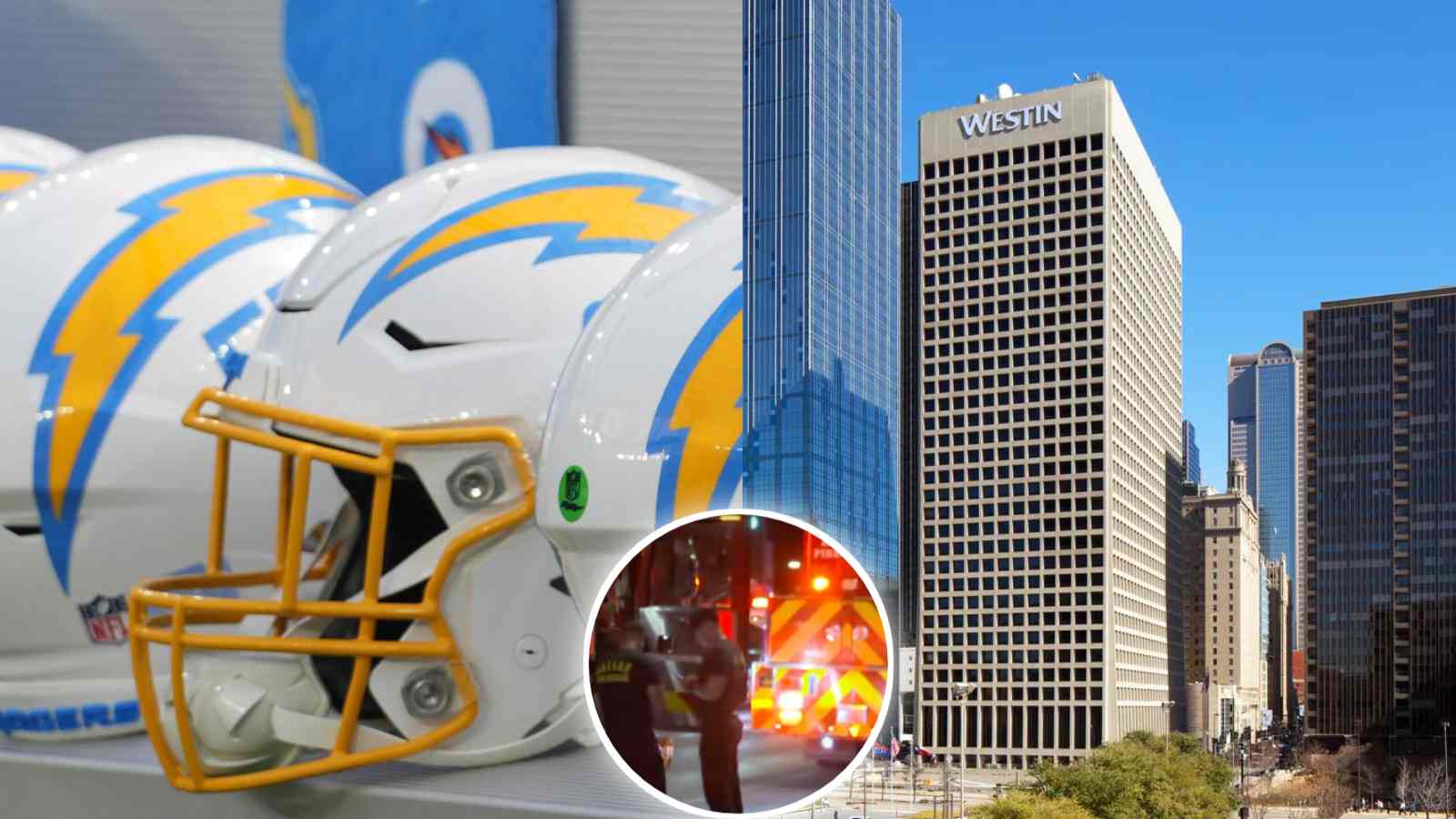 Chargers players trapped in Dallas hotel elevator rescued without any harm a week before season kickoff