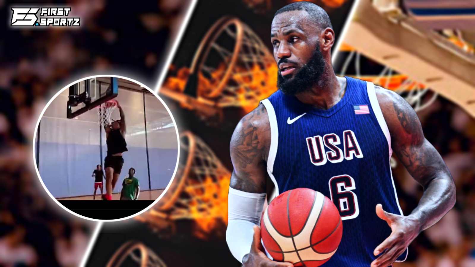 “He’s about to be 40…” LeBron James challenged by THIS NFL star to a dunk contest