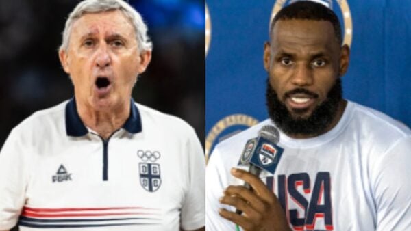 Svetislav Pesic and LeBron James