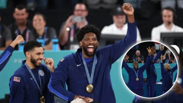 LeBron James, Stephen Curry, and team join Joel Embiid to taunt French crowd at Paris Olympics