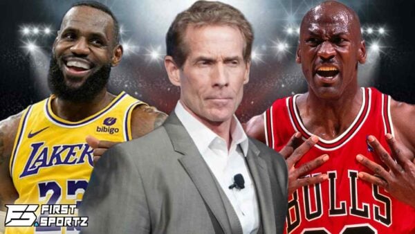 LeBron James against Michael Jordan in the NBA GOAT has made Skip Bayless' career