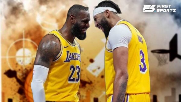 Los Angeles Lakers duo LeBron James and Anthony Davis