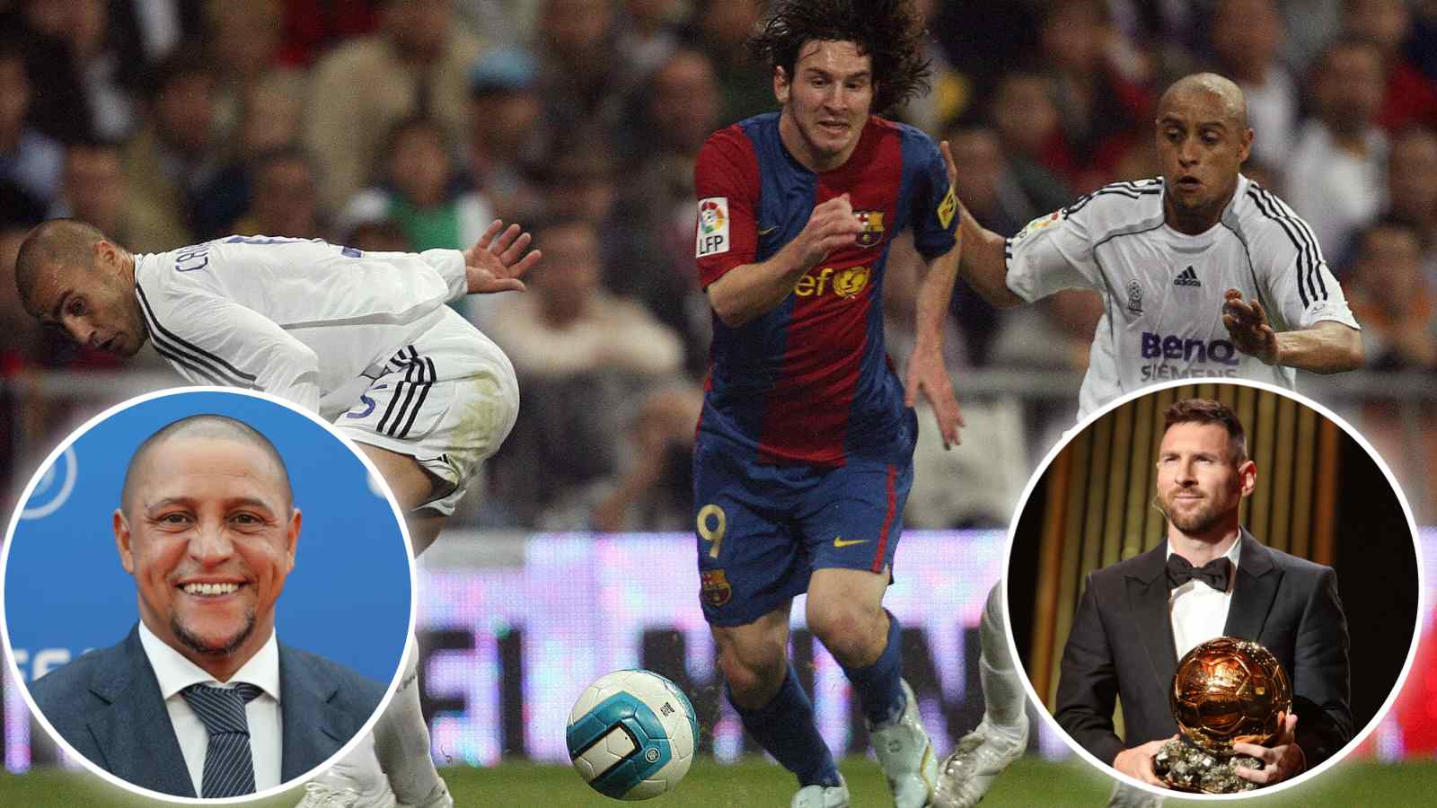 Roberto Carlos admits being intimidated by a young Lionel Messi: “He’s the new Maradona”