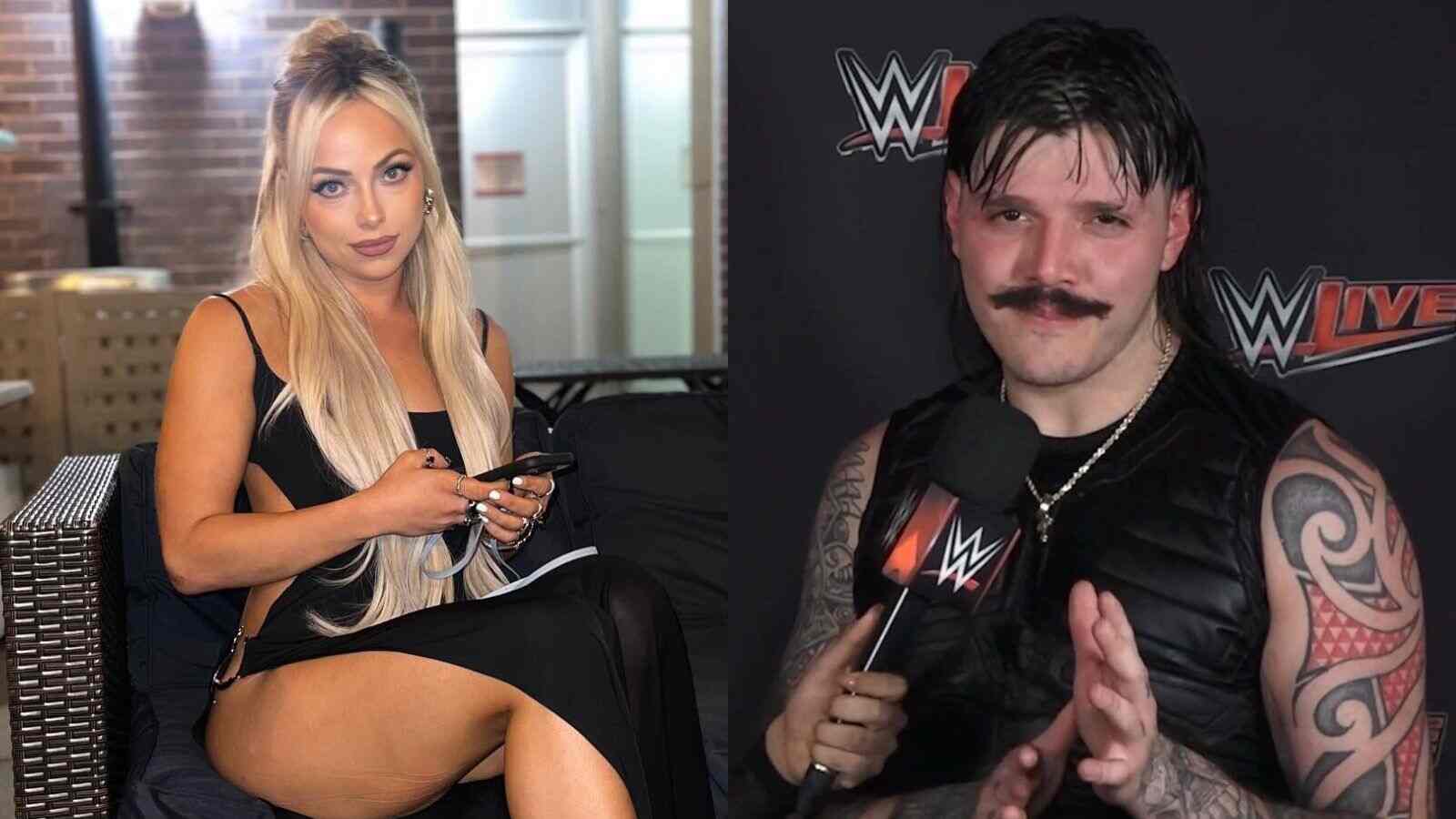 Dominik Mysterio reacts to Liv Morgan’s STUNNING look at “The Crow” premiere