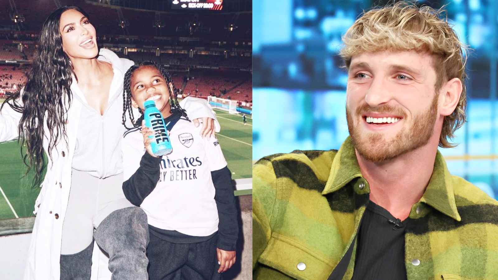 Kim Kardashian and Kanye West’s son gets special PRIME hydration drink from Logan Paul