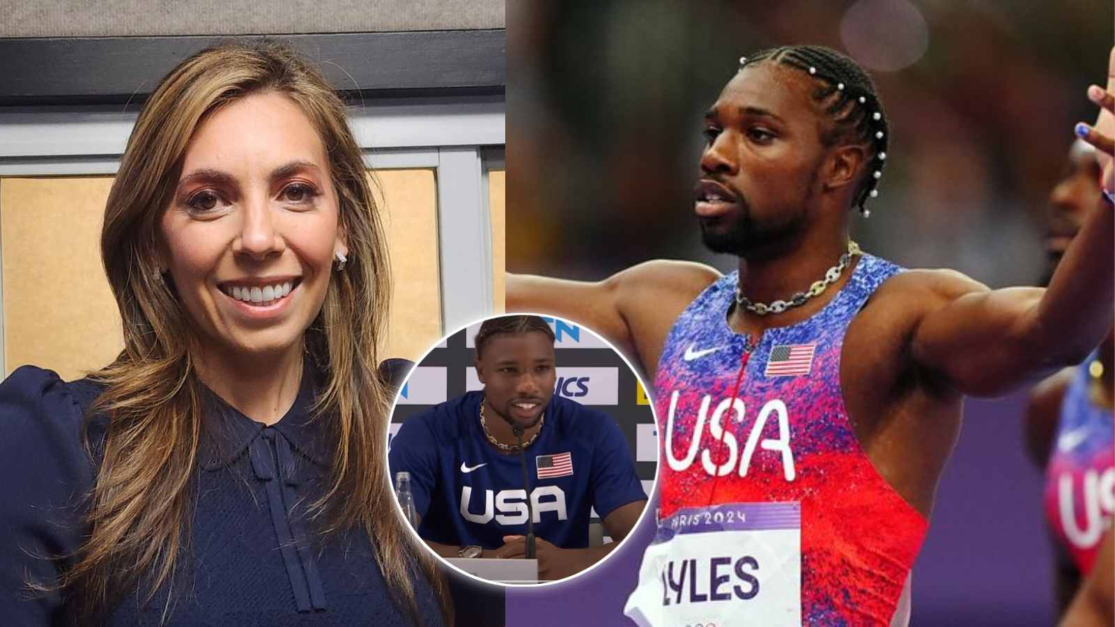 “Overwhelming American stupidity” – Talk show host TROLLED for discrediting Noah Lyles as ‘fastest man on earth’ after Paris Olympics gold medal