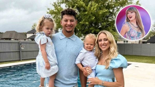 Patrick Mahomes and family