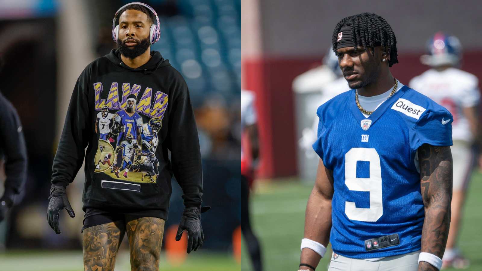 Malik Nabers discloses it took Odell Beckham Jr. 10 years to respond to one of his texts