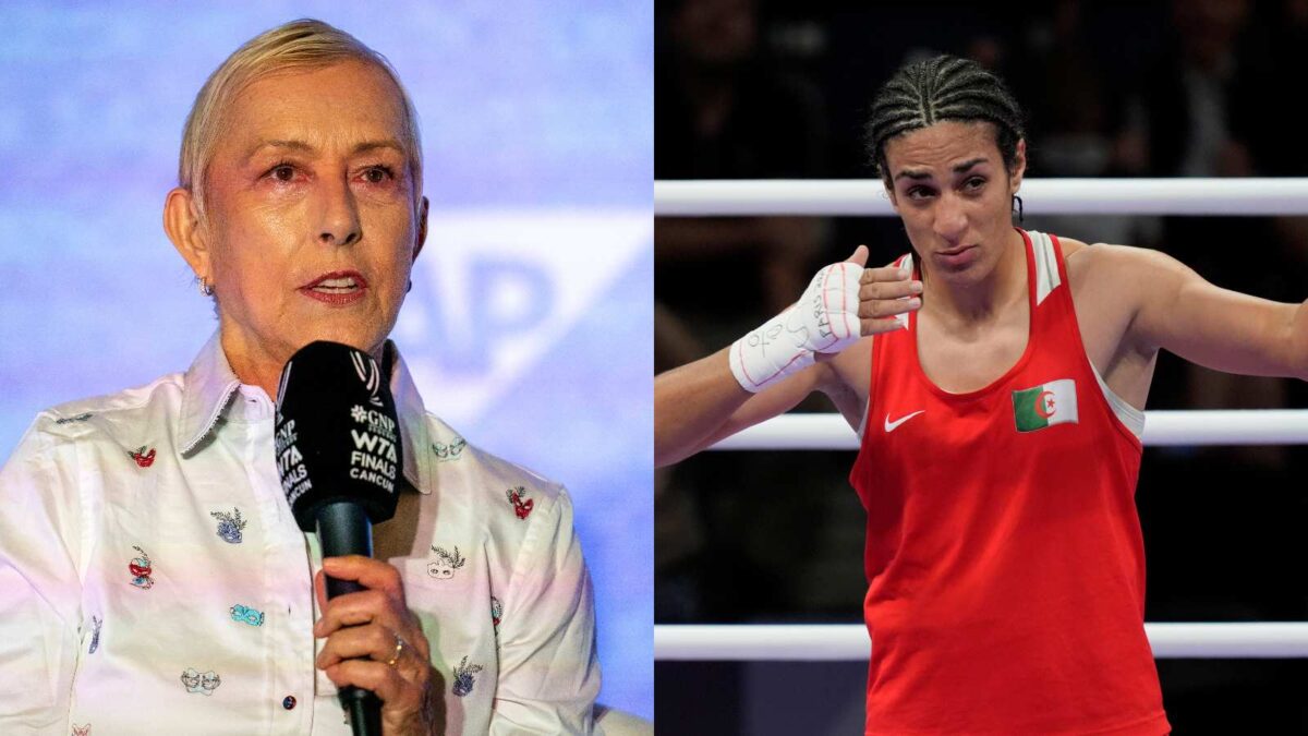 Martina Navratilova, Imane Khelif