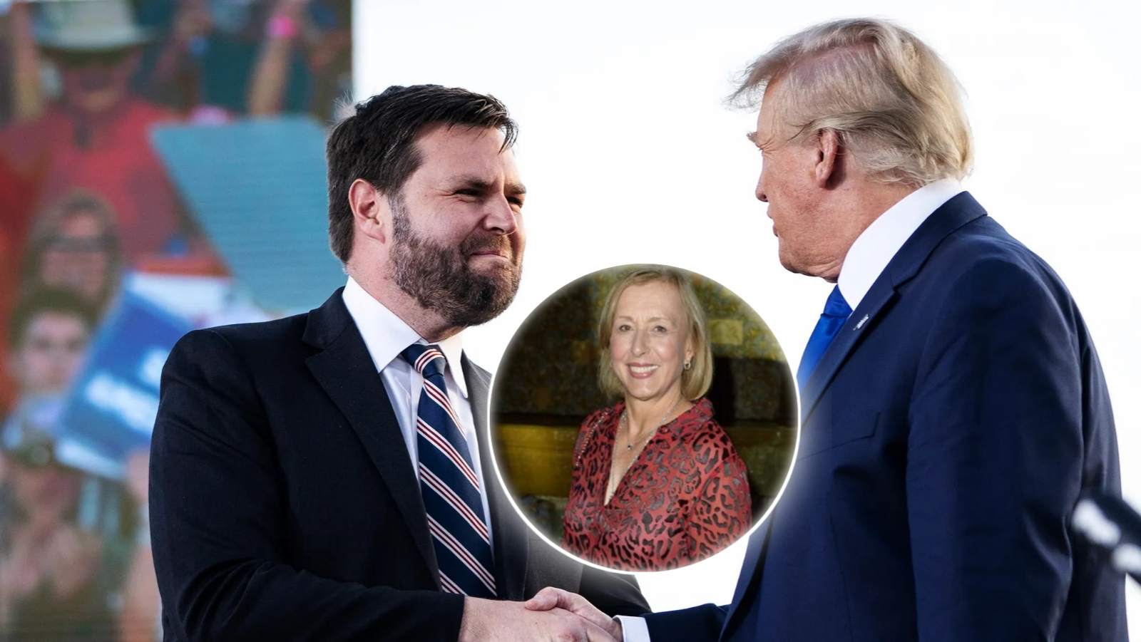 Martina Navratilova blasts Republican VP nominee JD Vance for defending Donald Trump’s attack on Hillary Clinton