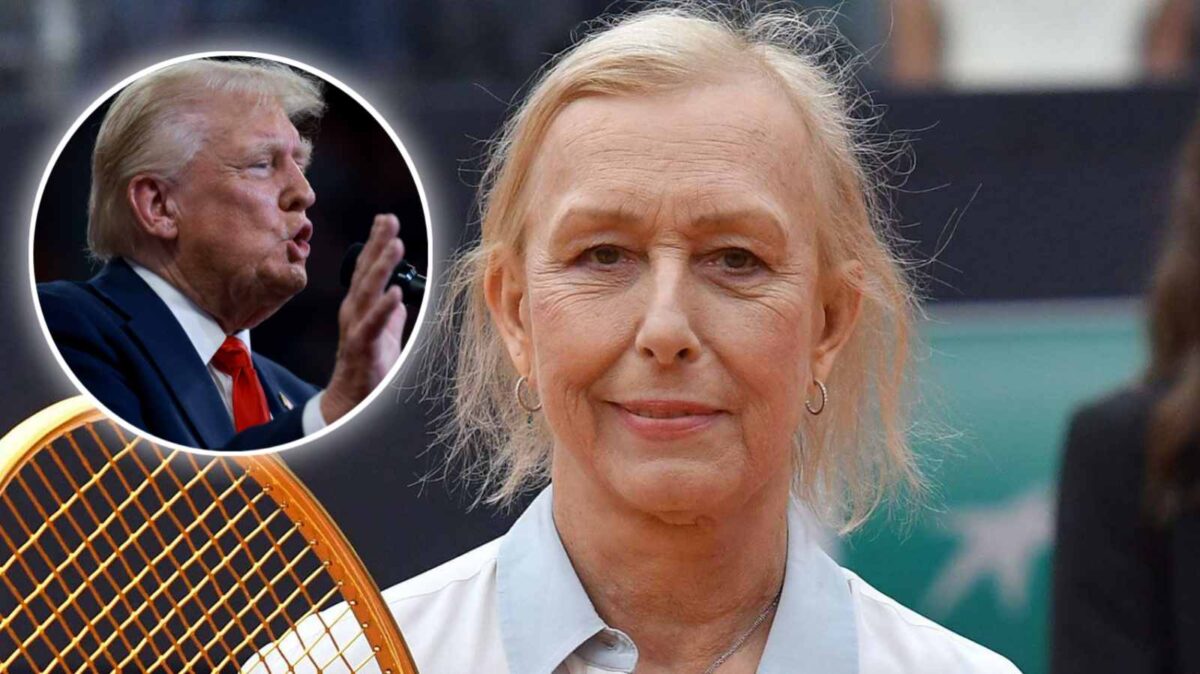 Martina Navratilova slams Donald Trump