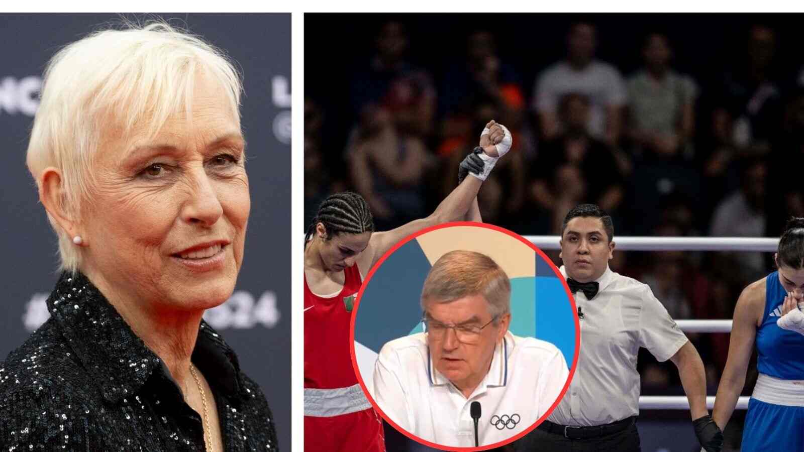 Martina Navratilova calls out “disappointing and disingenuous” IOC for changing statements around gender test failed boxer Imane Khelif