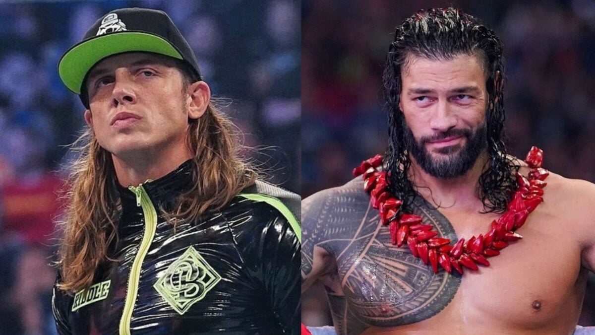 Matt Riddle and Roman Reigns