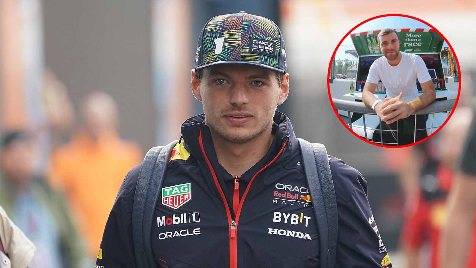 (Video) Fabrizio Romano reveals big Football transfers to Max Verstappen on F1 team radio