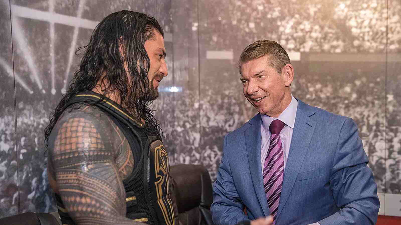 “He’ll destroy you,” Top AEW star reveals Vince McMahon planned to replace him with Roman Reigns just a week after his WrestleMania title victory