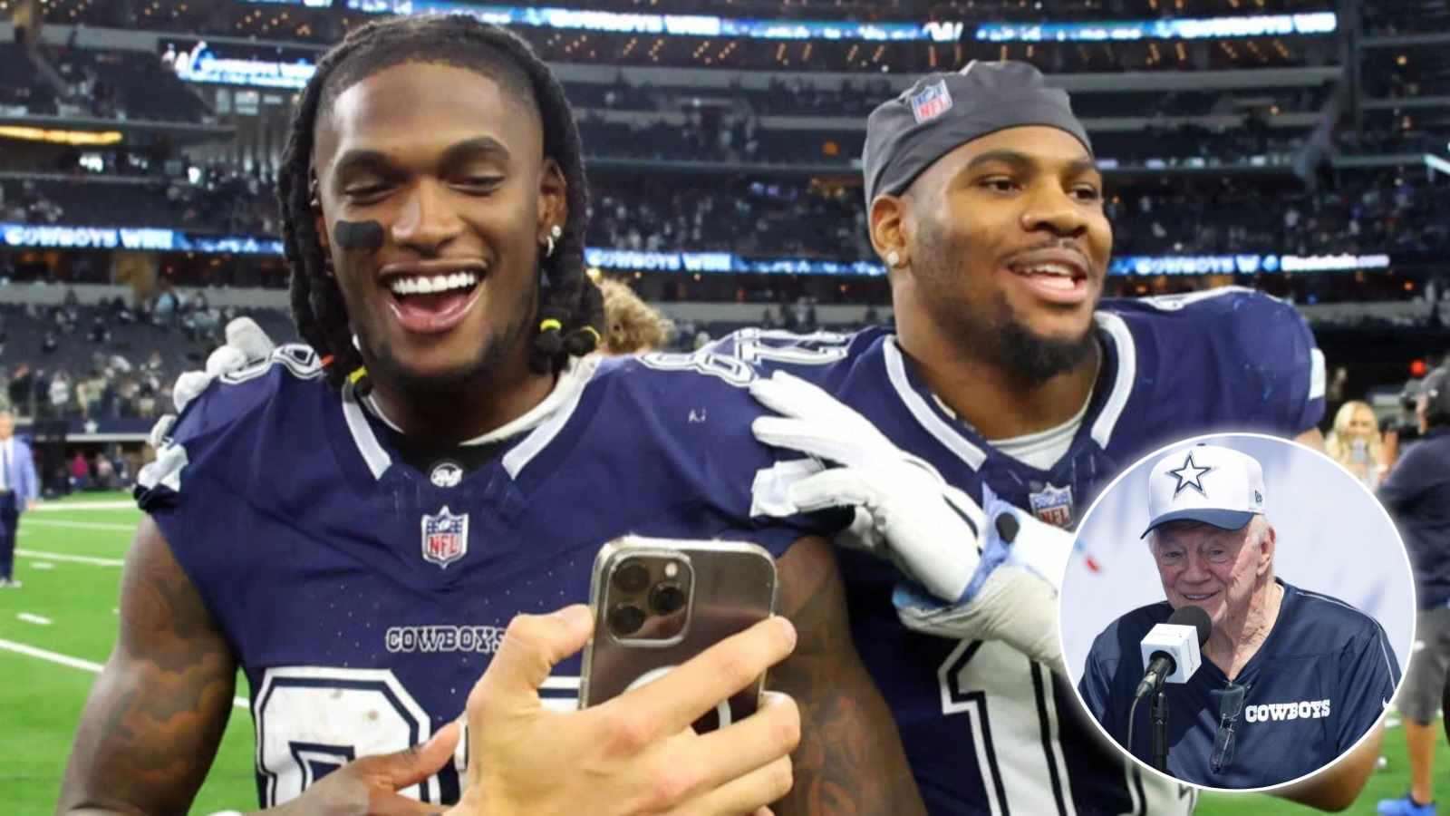 ‘Cheeky’ Micah Parsons reacts to CeeDee Lamb bluntly laughing off Jerry Jones’ latest contract comments