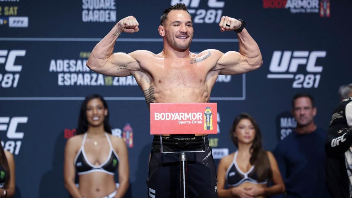 Michael Chandler tweets about Dan Hooker's win at UFC 305