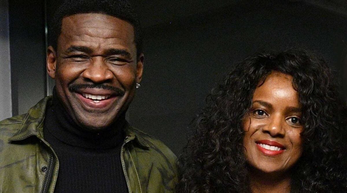 Michael Irvin and his wife, Sandy