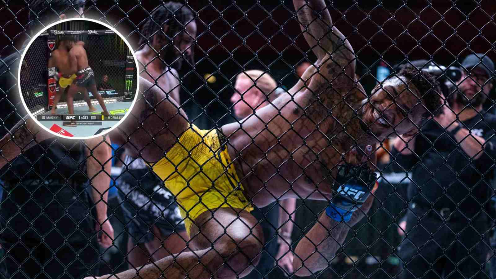 VIDEO: Fans go wild as undefeated prospect passes ‘Neil Magny’ test with stunning spinning elbow KO