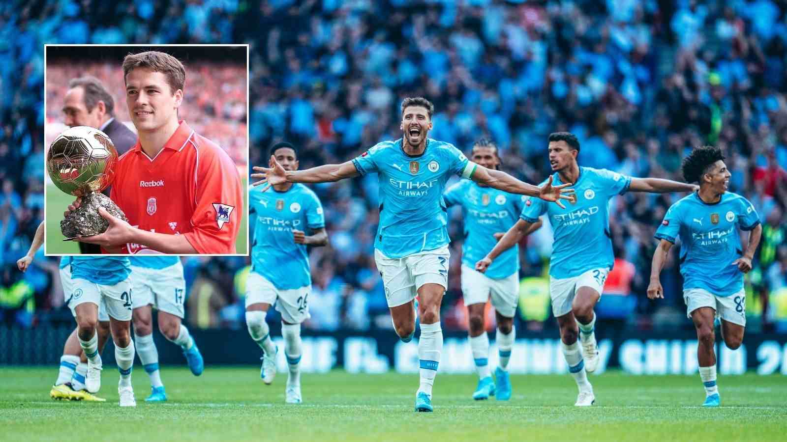 Michael Owen strangely claims that Manchester City will finish FOURTH in the Premier League this season