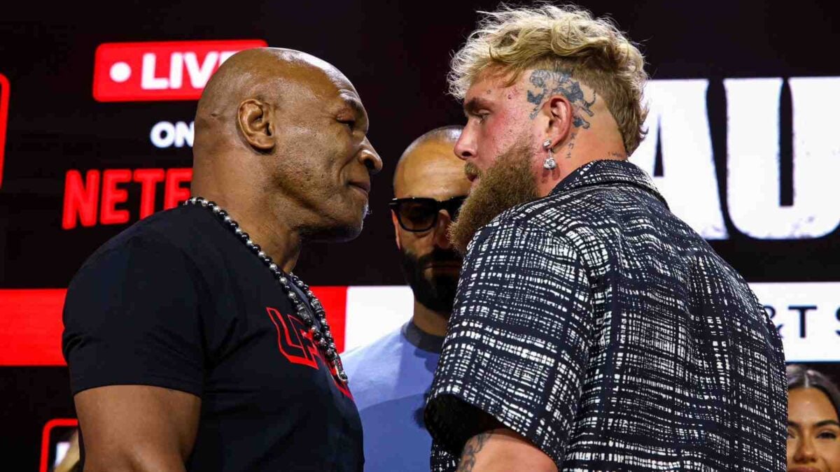 Mike Tyson y Jake Paul se enfrentan