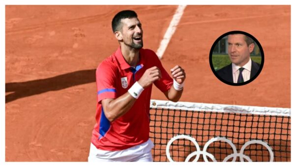 Novak Djokovic and Tim Henman