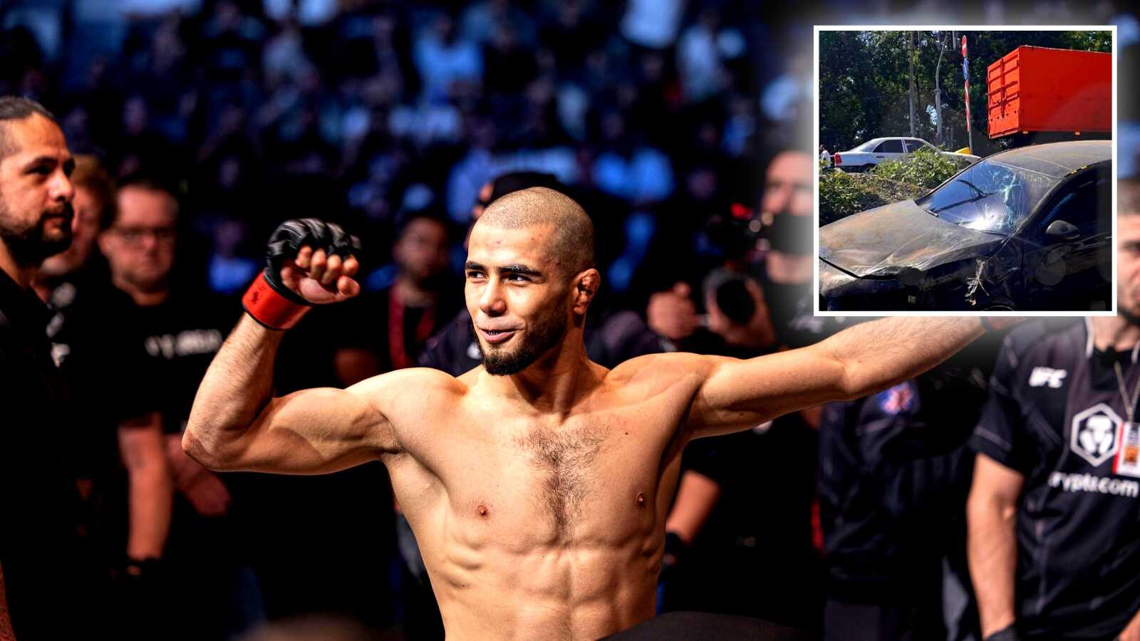 Recently released UFC prospect Muhammad Mokaev reportedly involved in terrible car crash in Dagestan