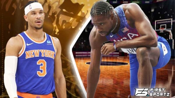 New York Knicks star Josh Hart rooted against Noah Lyles at the Paris Olympics