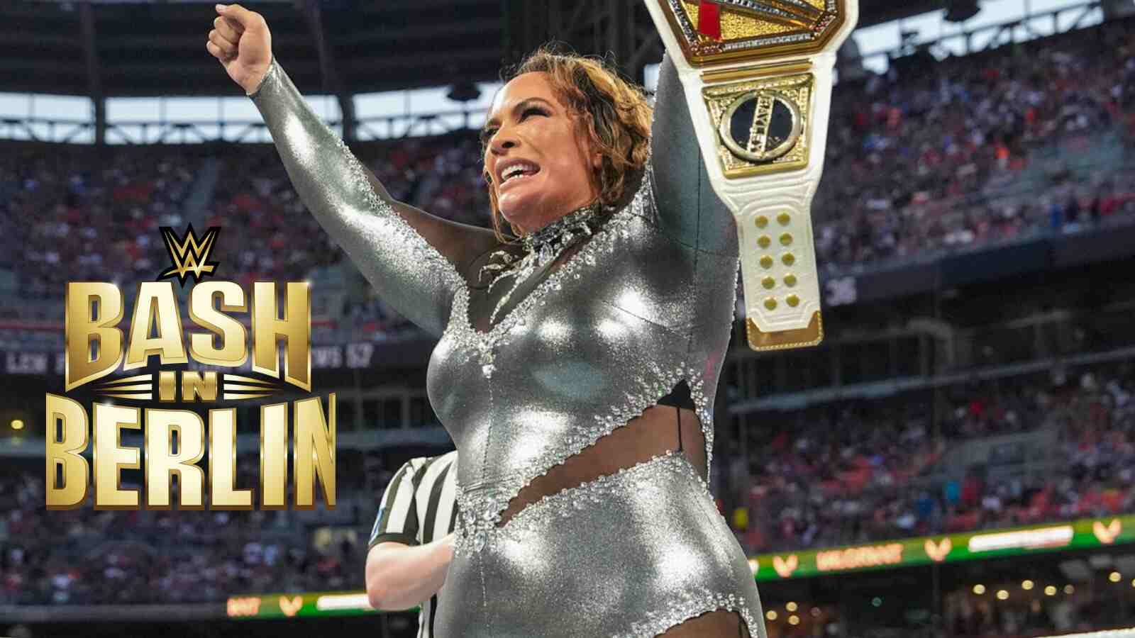 Who should Nia Jax face in her first title defense at WWE Bash in Berlin?