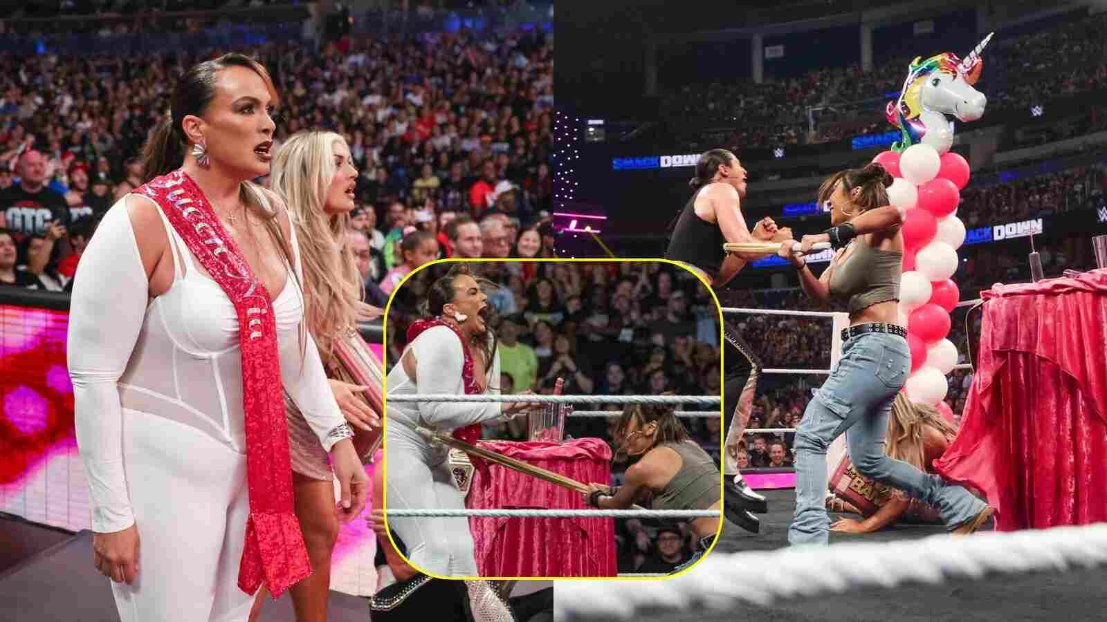 35-year-old star CRASHES Nia Jax’s Championship Celebration on SmackDown; attacks popular tag team