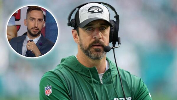 Nick Wright claimed Aaron Rodgers' perfect ending would be holding Super Bowl trophy