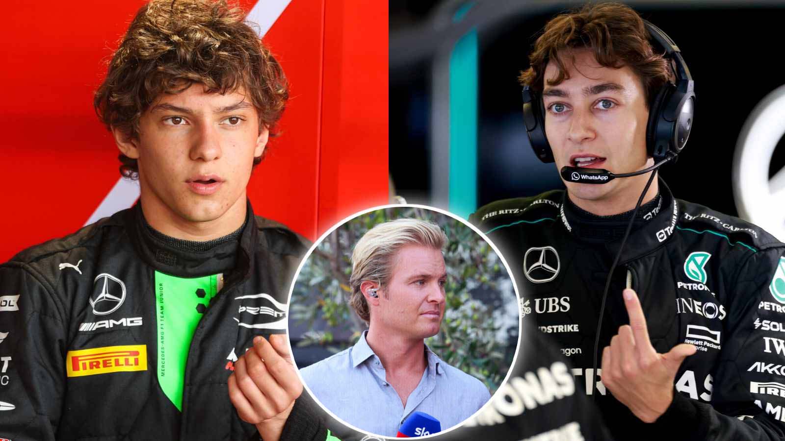 Nico Rosberg declares Kimi Antonelli and George Russell set for ‘shootout’ to keep Mercedes seat in 2025