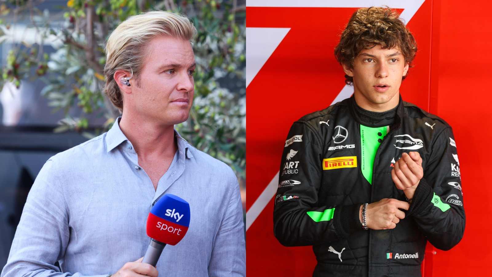 Nico Rosberg claims Mercedes prospect Andrea Kimi Antonelli is a ‘Max Verstappen-level’ F1 talent