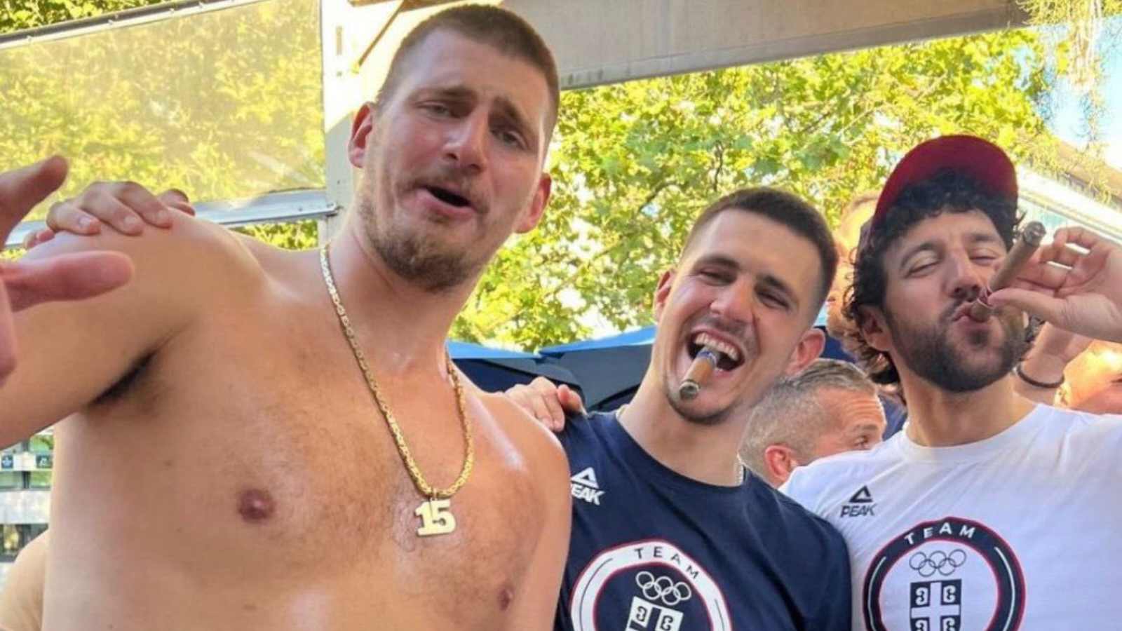 VIDEO: Nikola Jokic goes VIRAL for being ‘WASTED’ at Paris Olympics medal ceremony