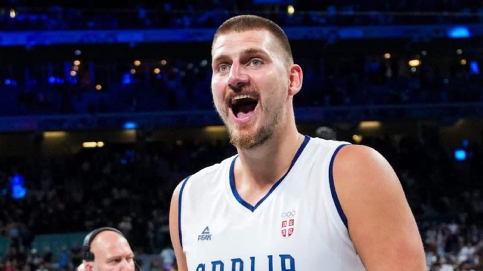 “Best player in the world” – Nikola Jokic is going VIRAL for leading Serbia to 24-point comeback win against Australia at Paris Olympics