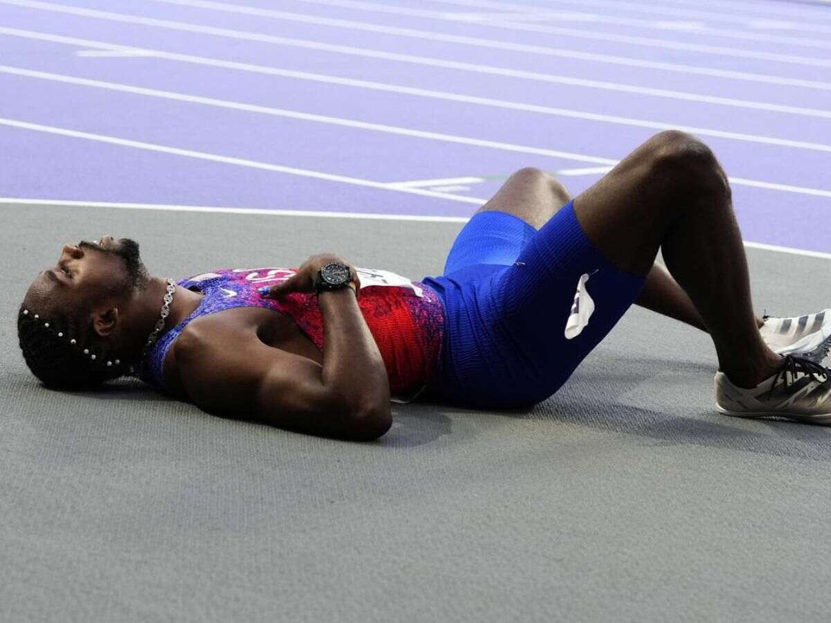 Noah Lyles [Image Credit: The Hindu]